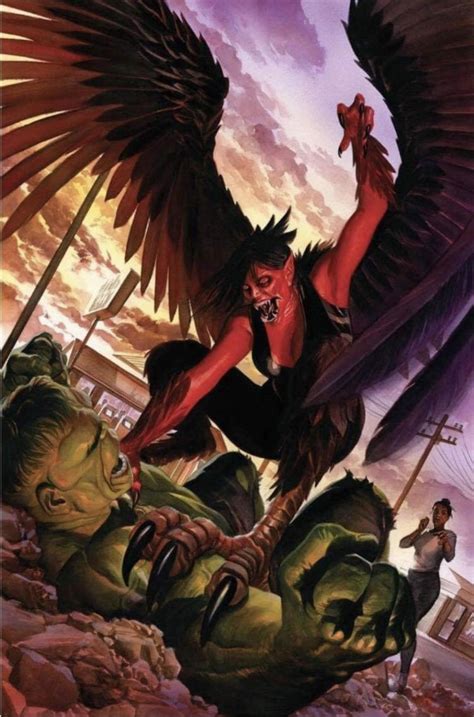 Cover To Immortal Hulk 20 Answers Questions On Harpy Or Red She Hulk Comicsheatingup