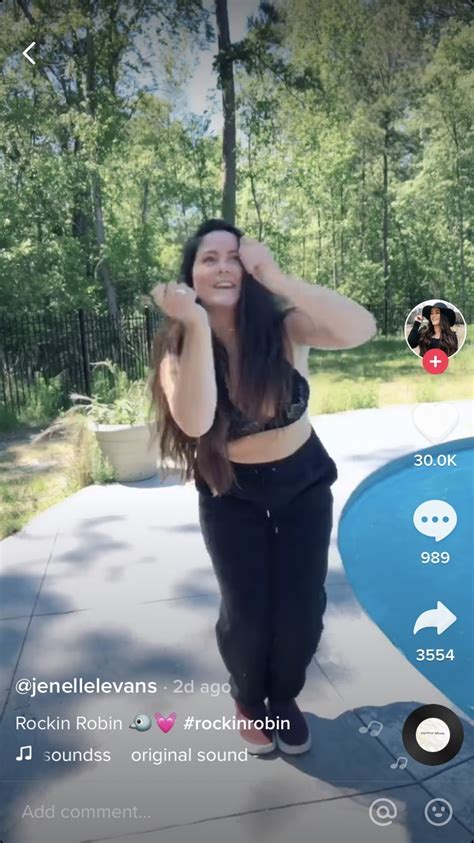 teen mom s jenelle evans claps back at fat shamers who say she s ‘not in shape in tik tok dance