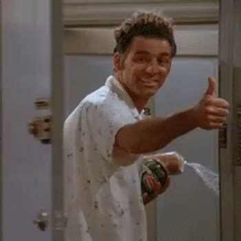 Omg shocked seinfeld kramer freaking out cosmo kramer michael. Kramer Thumbs Up - Seinfeld GIF - Seinfeld Kramer ThumbsUp ...