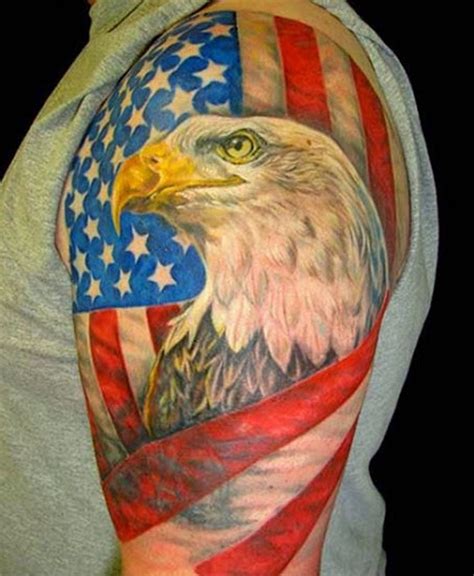 75 Awesome Eagle Shoulder Tattoos