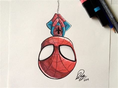 Dibujos de spiderman a color a lapiz para imprimir ...
