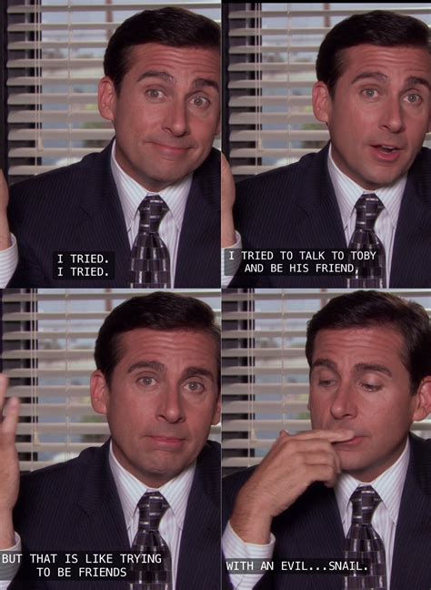 Michael Scott And Toby Office Quotes Office Memes Clean Jokes