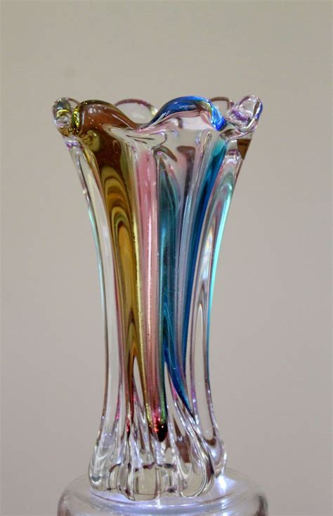lovely narumi fantasy glass sanyu vase collectors weekly