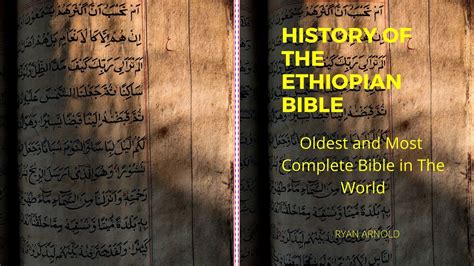 Buy Ethiopian Bible Oldest And Most Complete Bible In The World Online