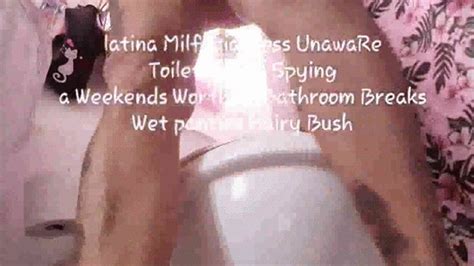 Latina Milf Giantess Unaware Toilet Fetish Spying A Weekends Worth Of