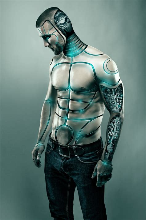 Male Cyborg Photo Manipulation I Youthedesigner On Behance