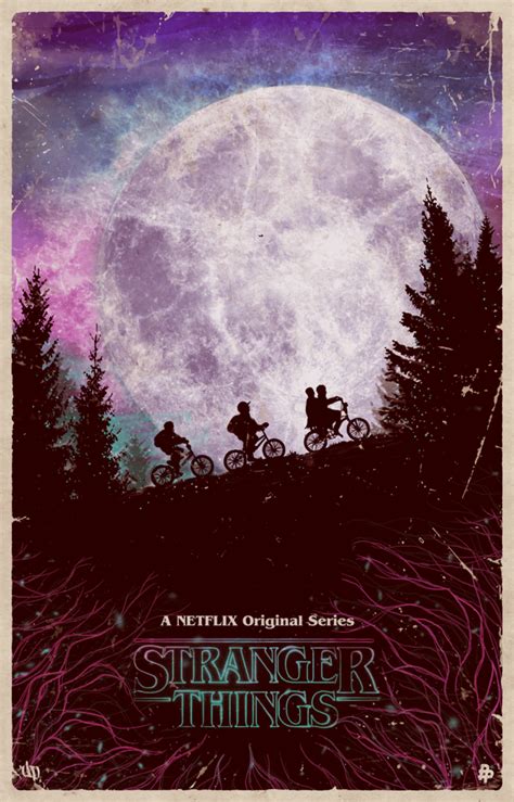 Stranger Things Poster By Daniel Nash Rstrangerthings