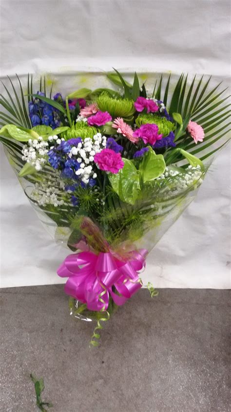 Hand Tied And Aqua Bouquets Forget Me Not Forget Me Not