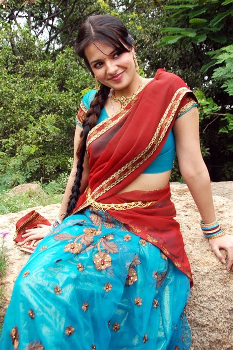 Saloni Hot Navel Show In Red Half Saree Photos Actress Gallery Movie Stills Photos Reviws