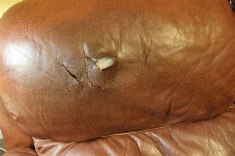 How To Repair Holes And Cracked Leather In A Couch Or Leather Furniture