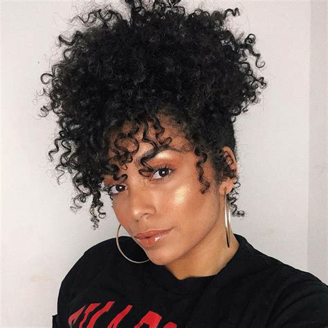 Naturally curly hairstyles updos