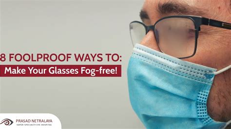8 tips to prevent glasses from fogging
