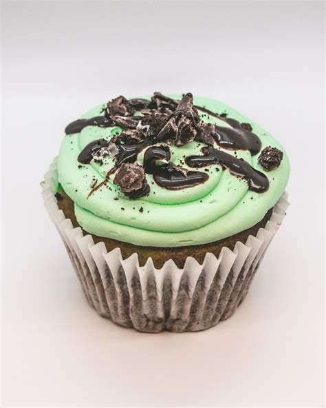 Thin Mint Cupcake