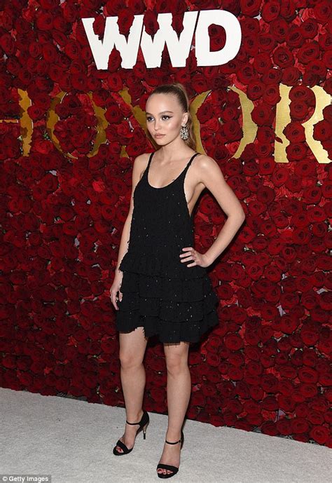 Braless Lily Rose Depp Puts On A Leggy Display At La Lunch Daily Mail