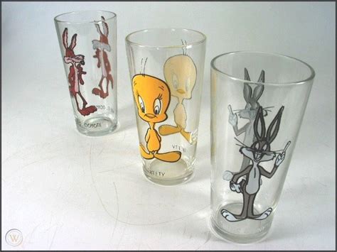 Complete Set Wb Looney Toons Pepsi Character Glasses 73 17090557