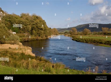 River Conwy In The Conwy Valley Wales Stock Photo Alamy