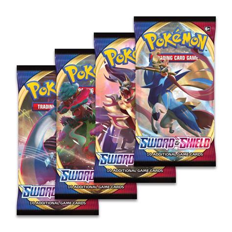 Including what league card stars are, how to edit & update, league card shiny pokemon, new isle of armor dlc customization! Pokemon TCG: Sword & Shield : 4 Booster Packs - All Types - Brand New And Sealed!:: Unicorn ...