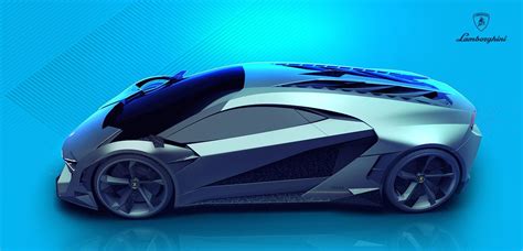 Lamborghini Trono Is A Futuristic All Electric Hypercar With A Terzo