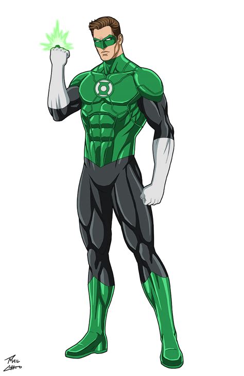 Green Lantern Hal Jordan Commission By Phil Cho On Deviantart