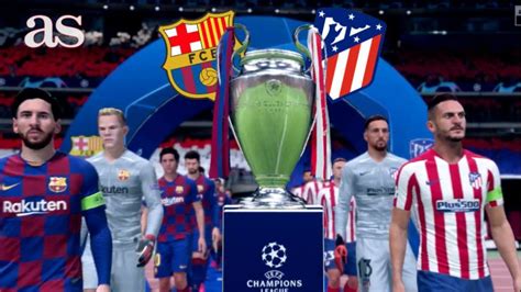 Find atlético de madrid vs barcelona result on yahoo sports. Barcelona - Atlético de Madrid: live simulation of the final of the virtual Champions League