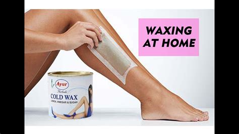 How To Waxing At Home Without Wax Stripescold Waxhair Removal At Home