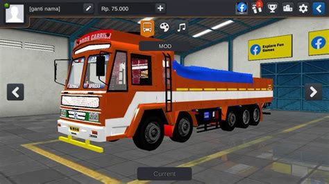ashok leyland lorry mod  bus simulator indonesia bussid truck mod