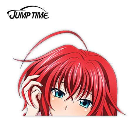 Jump Time High School Dxd Rias Gremory 206 Cute Anime Girl Peeker Vinyl