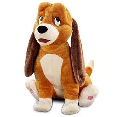 The Fox And The Hound Copper Dog Plush Toy Stuffed Animals 33cm Kids