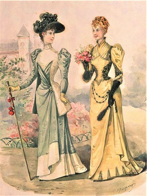 La Mode Illustree 1891 Historical Fashion Victorian Victorian Era
