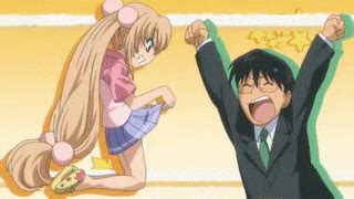 Aoki Daisuke Kokonoe Rin Kodomo No Jikan Animated Animated Gif Lowres Boy Girl Arms Up