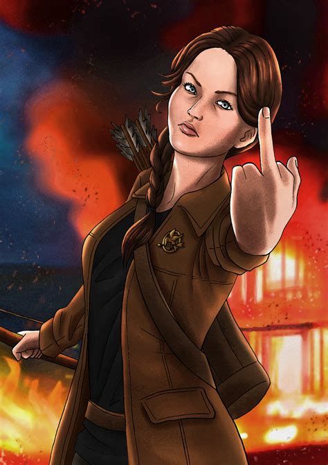 Katniss Everdeen By Nekromantics On Deviantart