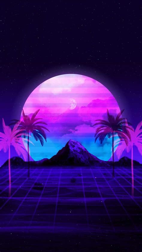 Glitch Moon Iphone Wallpaper Рок