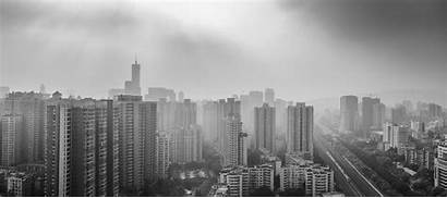 Estate Fog Pollution Skyline Building Area Cityscape