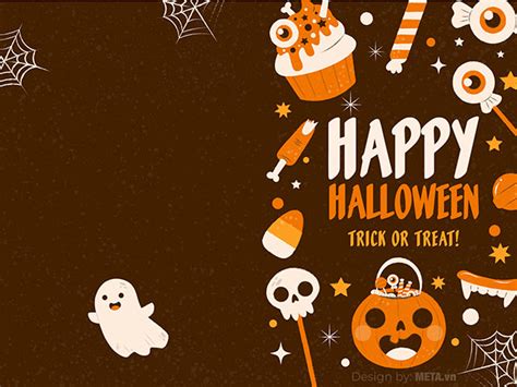 Thiệp Halloween 2022 đẹp Thiệp Chúc Halloween ấn Tượng