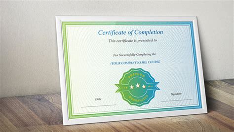 certificate template  printable word excel  psd