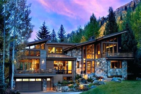 Modern Rustic Home Industrial House Exterior House Exterior Modern