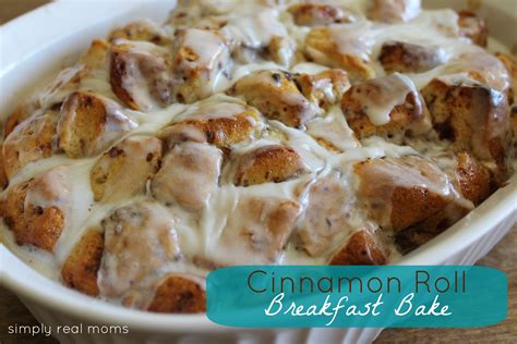 Any longer and i would freeze. Cinnamon Roll Breakfast Bake