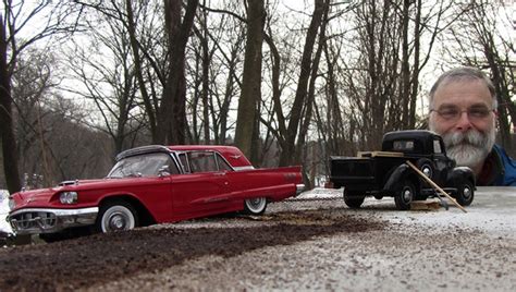 Model Maker Turns Toy Cars Into Nostalgic Life Like Images On A 200