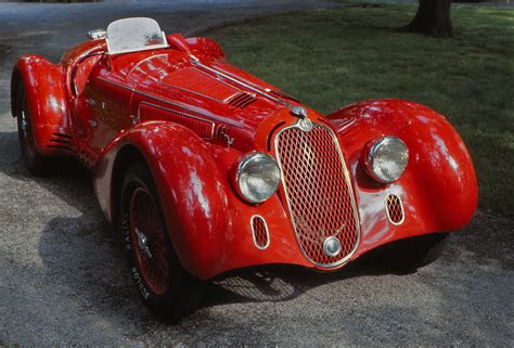 1938 Alfa Romeo 8c2900 B Champ Of The Mille Miglia Remember Road