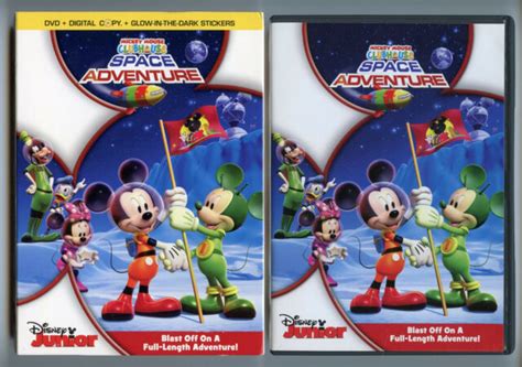 Mickey Mouse Clubhouse Space Adventure Dvd 2011 2 Disc Set
