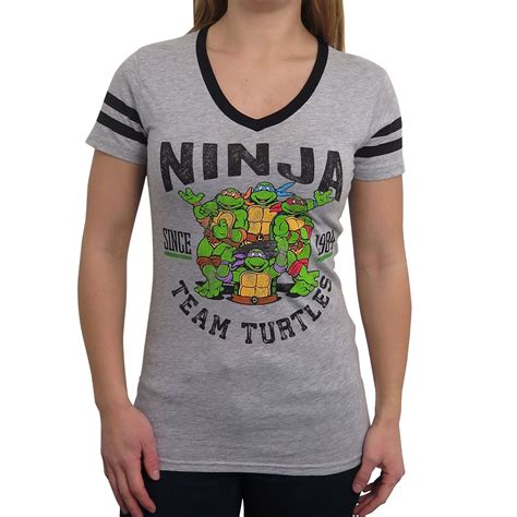 Tmnt Ninja Team Turtles Womens T Shirt
