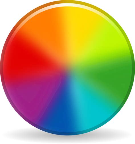 Color Wheel Icon Svg Clip Art Library