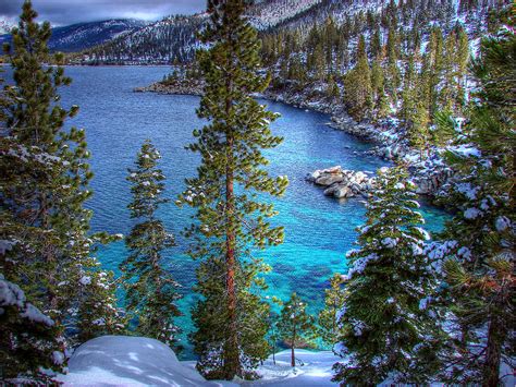 Lake Tahoe Winterscape Photograph By Scott Mcguire Fine Art America
