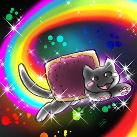 Image 117288 Nyan Cat Pop Tart Cat Know Your Meme