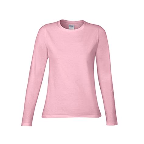 Gildan Premium Cotton Ladies Long Sleeve T Shirt 76400l 180gm2 6