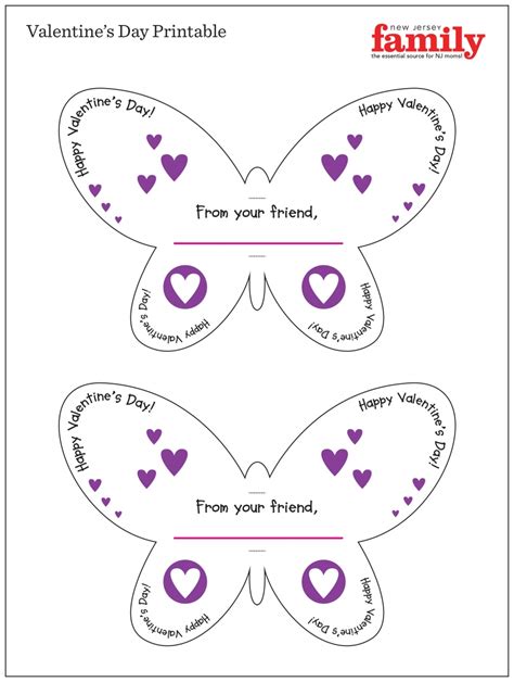 42 Free Printable Valentine Butterfly Design Corral