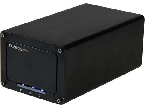 StarTech USB 3 1 Gen 2 10Gbps External Enclosure For Dual 2 5