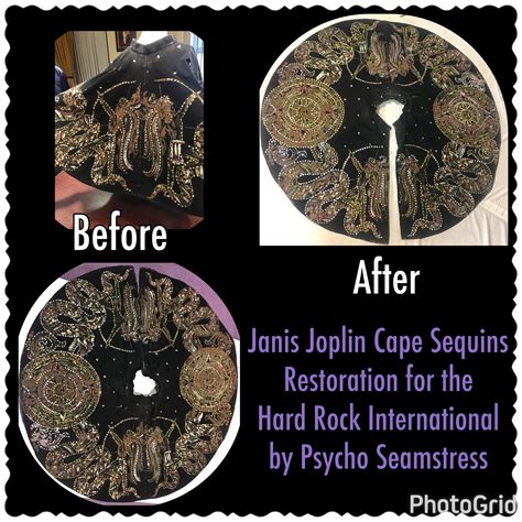 One of the most successful and widely known rock stars of her era. Janis Joplin Cape restoration for the Hard Rock ...