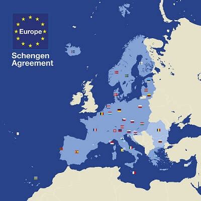 ˈʃæŋən (listen)) is an area comprising 26 european countries that have officially abolished all passport and all other types of border control at their mutual. The Schengen Agreement - History and the Definition