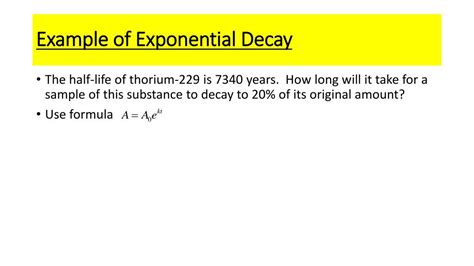 Ppt Exponential Growth And Decay Application Powerpoint Presentation